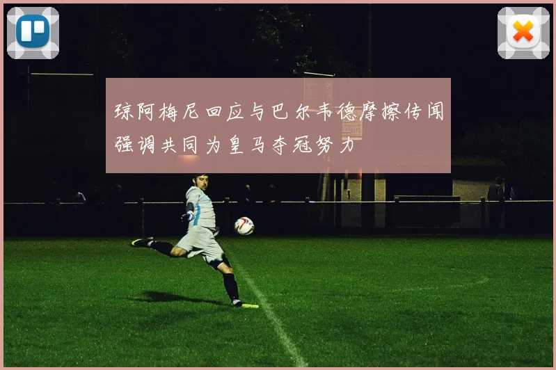 琼阿梅尼回应与巴尔韦德摩擦传闻强调共同为皇马夺冠努力